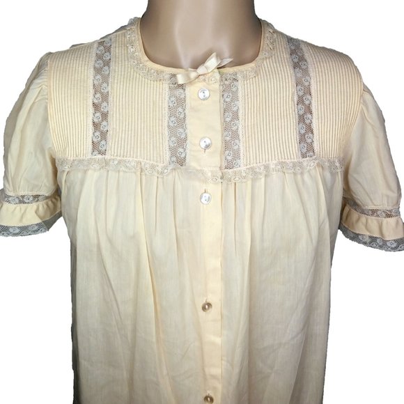 Vintage 50s Barbizon Blendaire Lace Nightgown - Picture 4 of 11